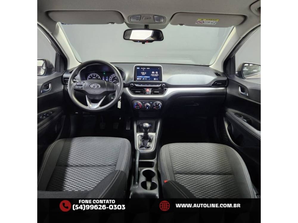 HYUNDAI - HB20 - 2022/2022 - Prata - R$ 69.900,00