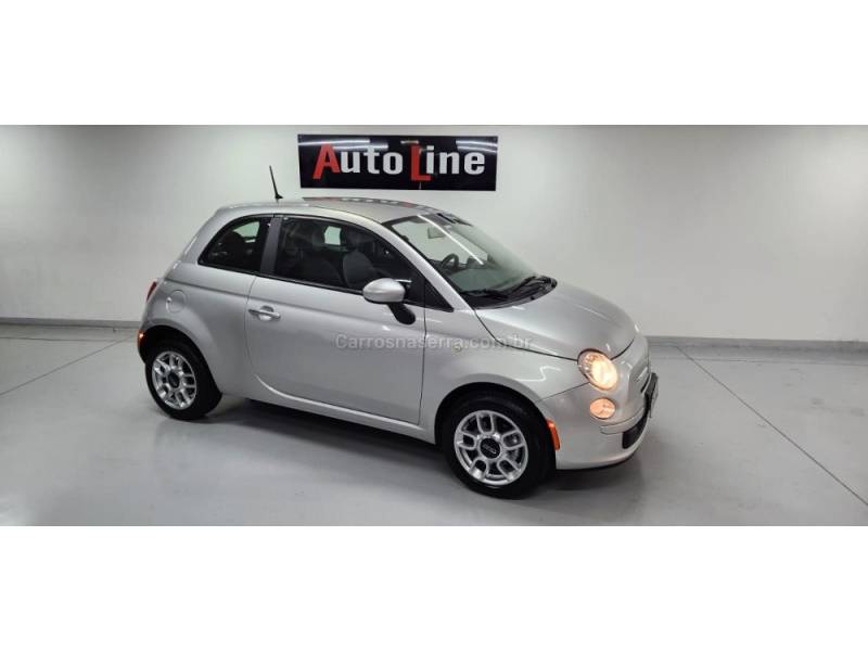 FIAT - 500 - 2012/2012 - Prata - R$ 43.900,00